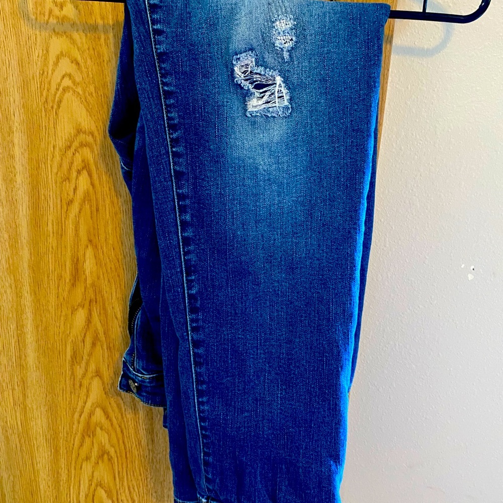 Chico’s distressed jeans